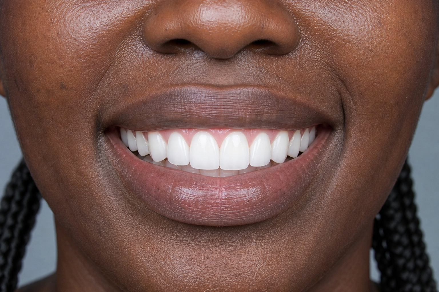 After — Porcelain Veneer Smile Design