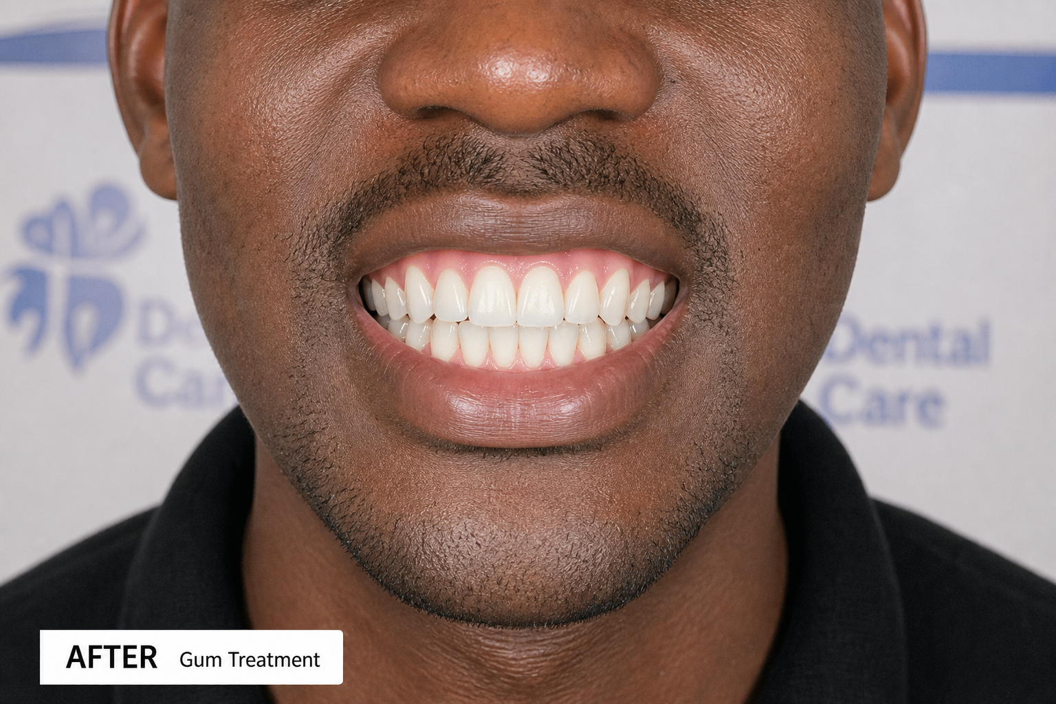 Gum Contouring & Whitening — after