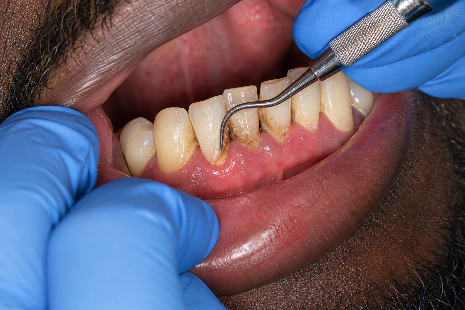 Healthy gums, healthy foundation.